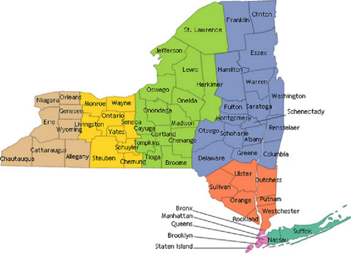 the map